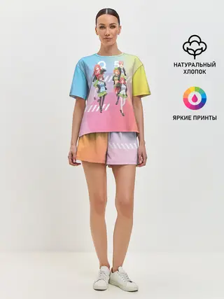 Женская пижама с шортами / Пять невест