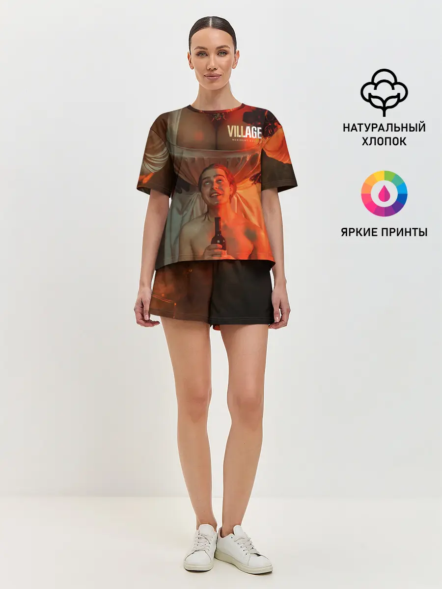 Женская пижама с шортами / Lady Dimitrescu