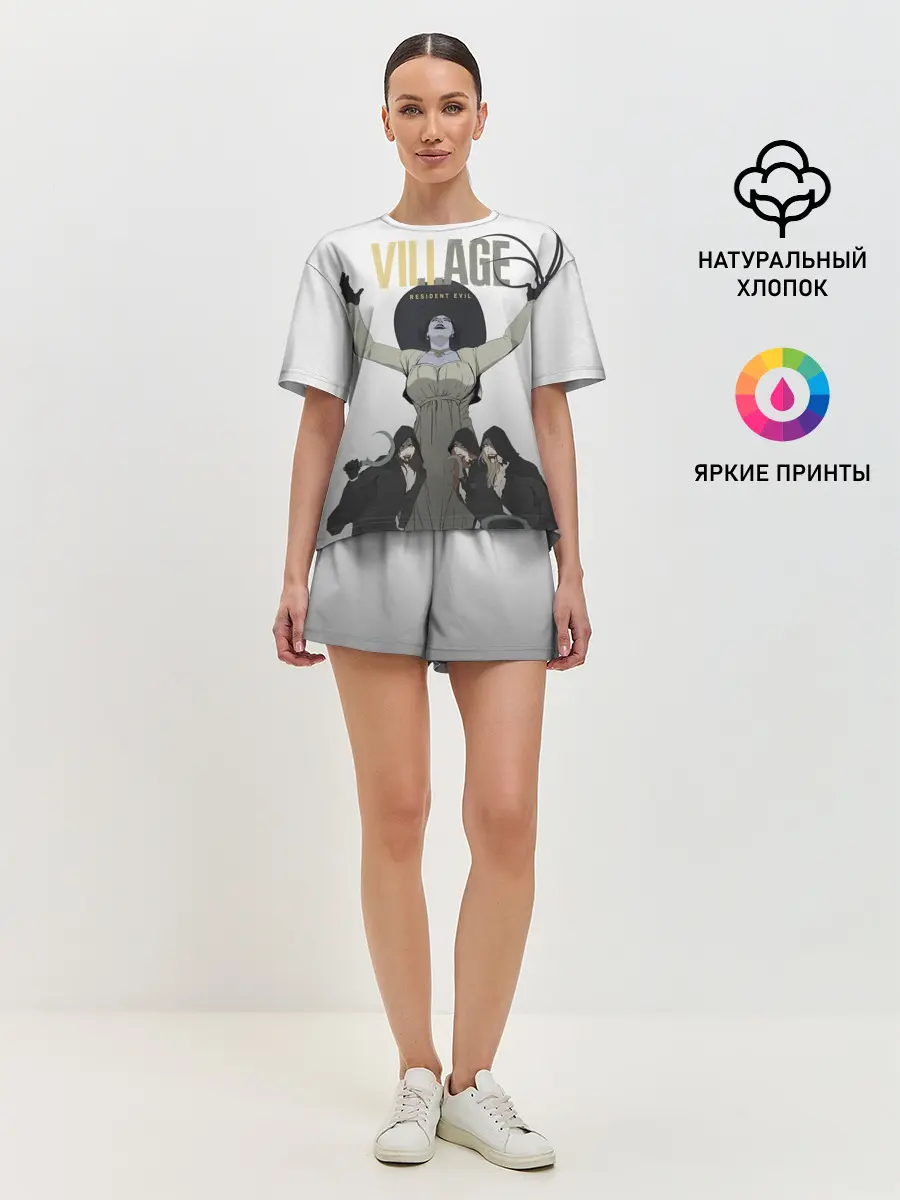 Женская пижама с шортами / Дочери леди Димитреску