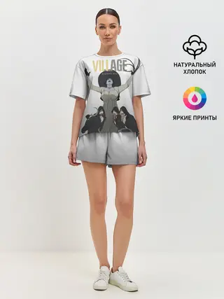 Женская пижама с шортами / Дочери леди Димитреску