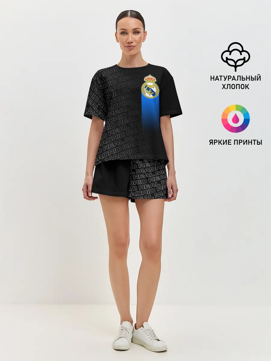 Женская пижама с шортами / REAL MADRID / РЕАЛ МАДРИД