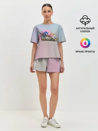 Женская пижама с шортами / Sonic racer