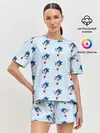 Женская пижама с шортами / Sonics dance