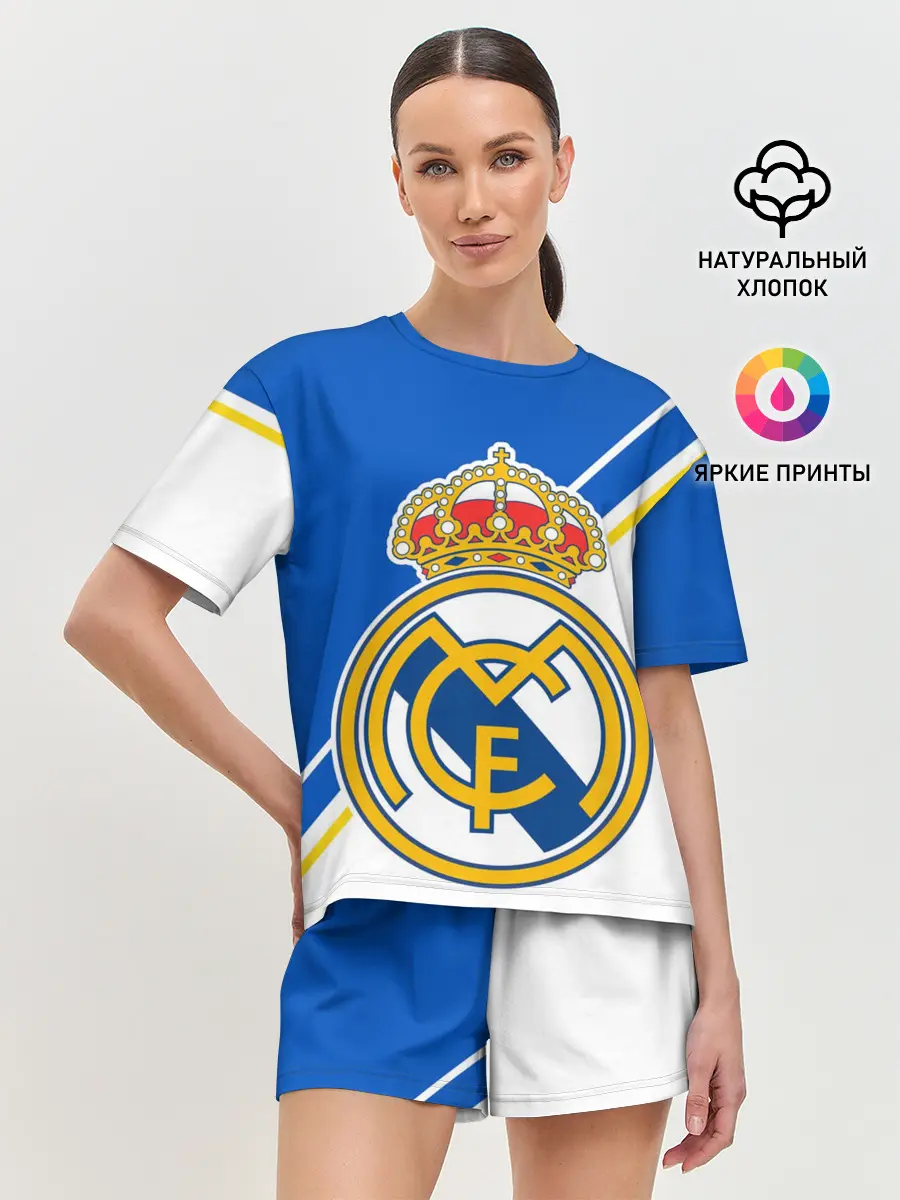 Женская пижама с шортами / REAL MADRID / РЕАЛ МАДРИД