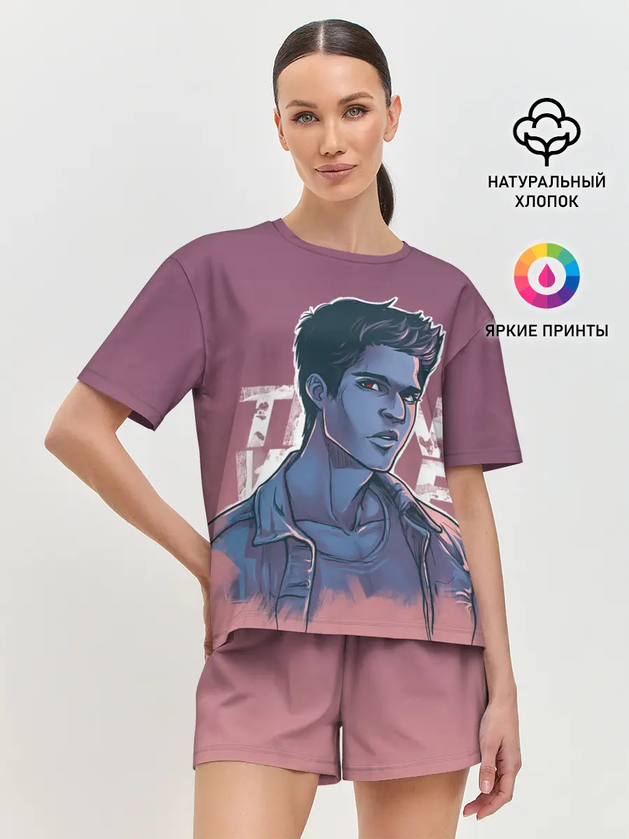 Женская пижама с шортами / Teen Wolf Scott McCall