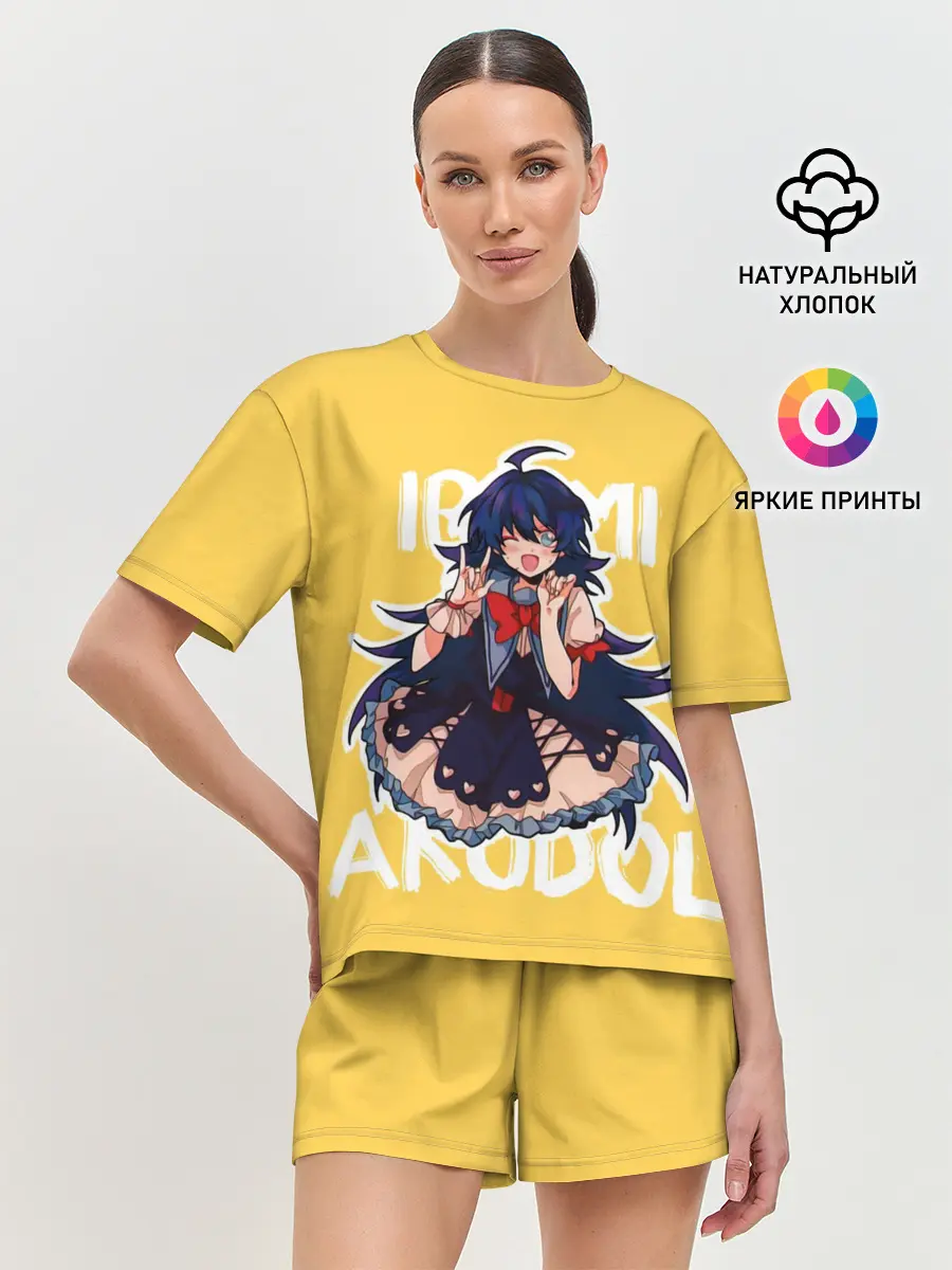 Женская пижама с шортами / Irumi Akudol