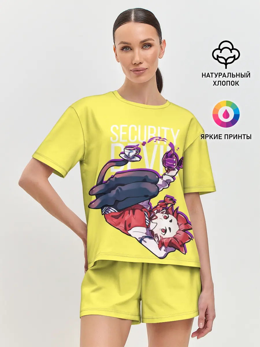 Женская пижама с шортами / Security Devil