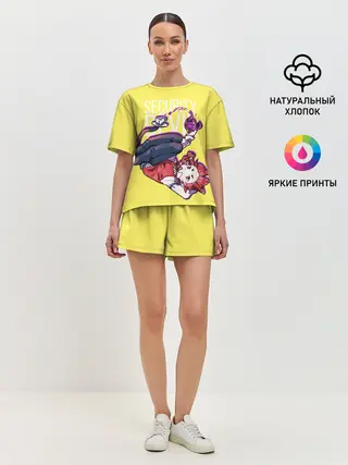 Женская пижама с шортами / Security Devil