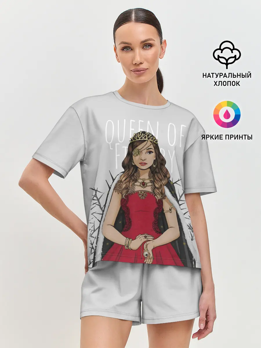 Женская пижама с шортами / Queen of Fillory