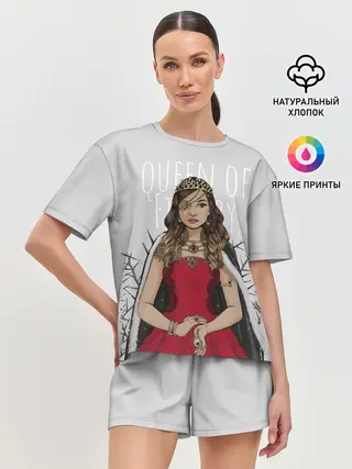 Женская пижама с шортами / Queen of Fillory