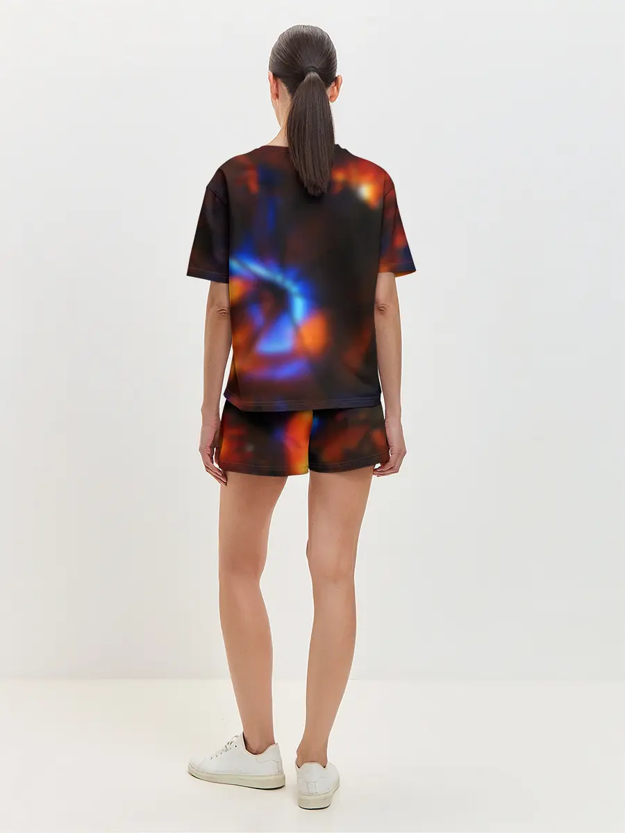 Женская пижама с шортами / Hades furry girls