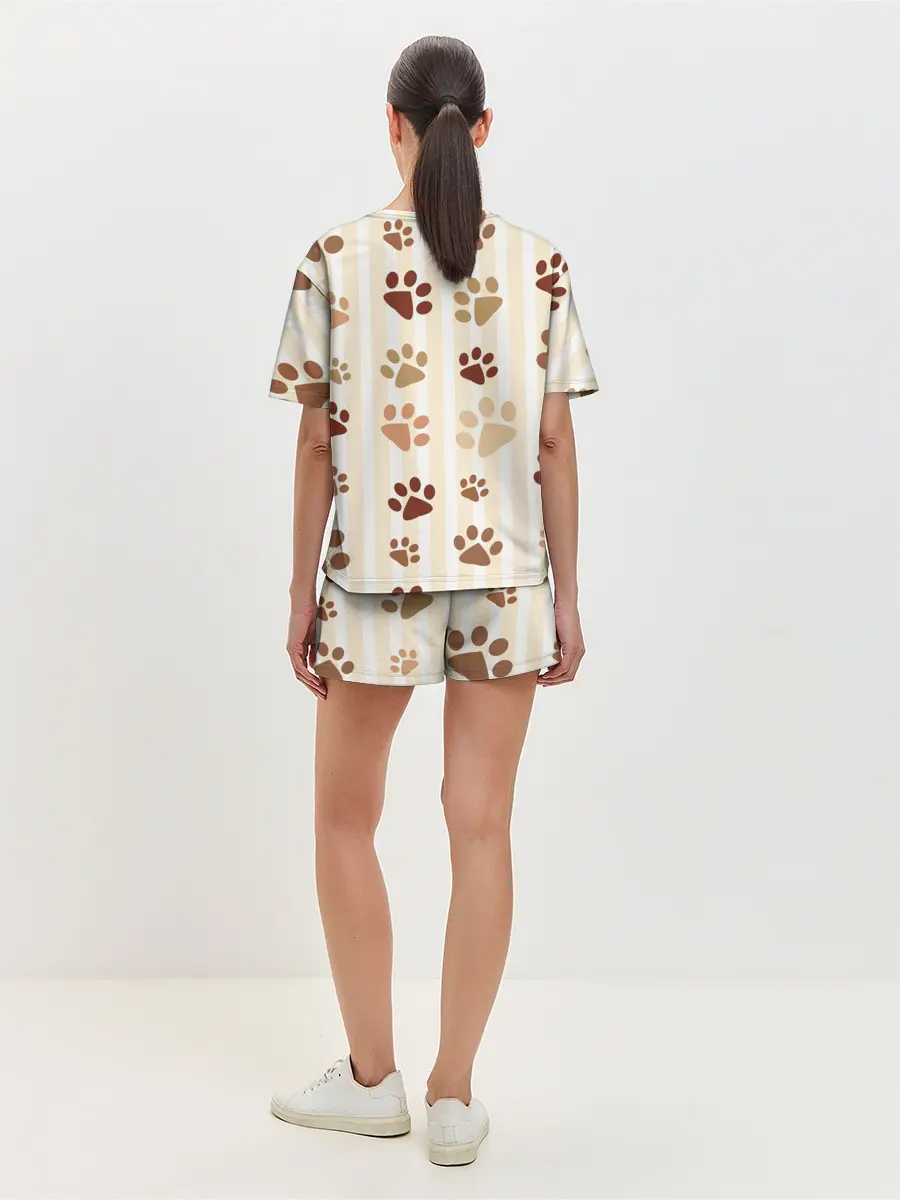 Женская пижама с шортами / Свободу фурри