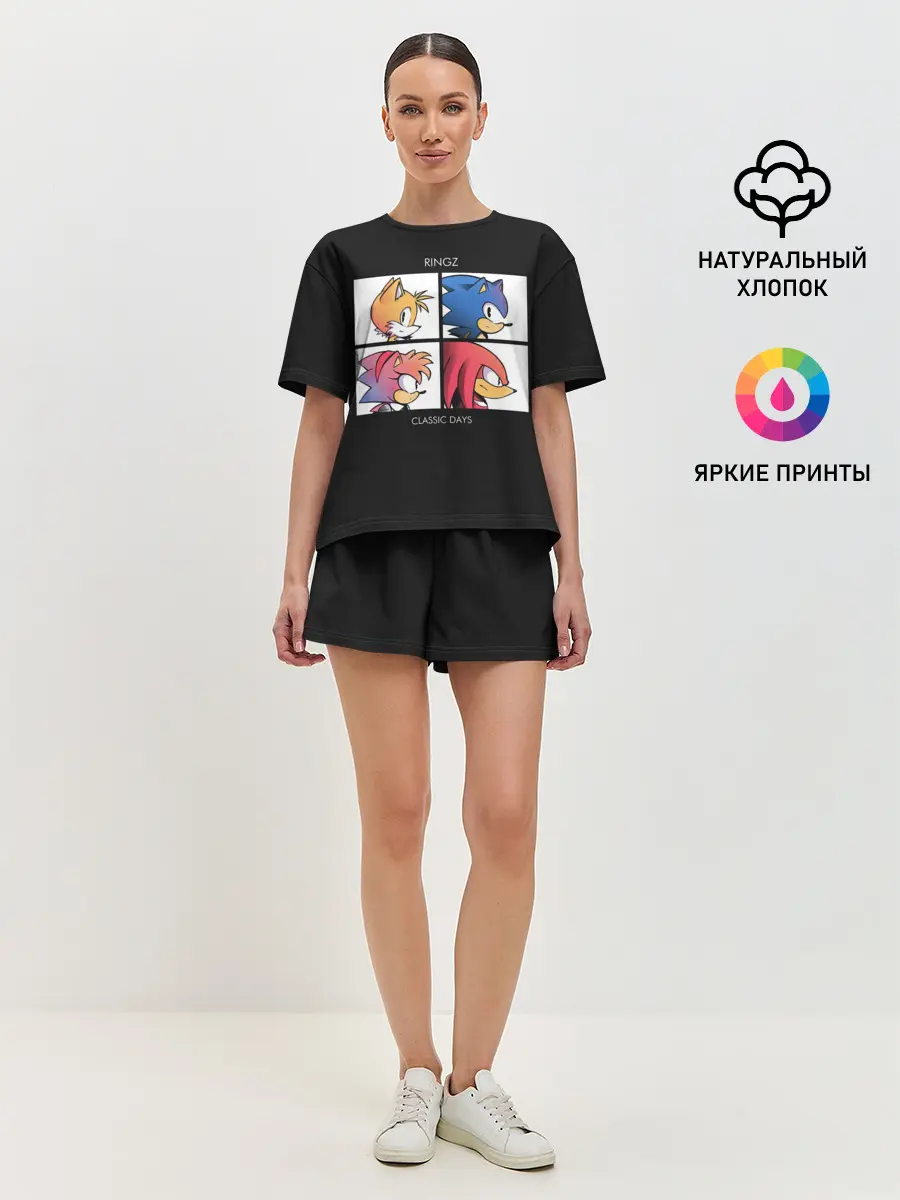 Женская пижама с шортами / Ringz band