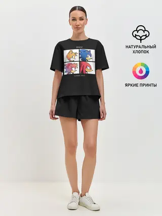 Женская пижама с шортами / Ringz band