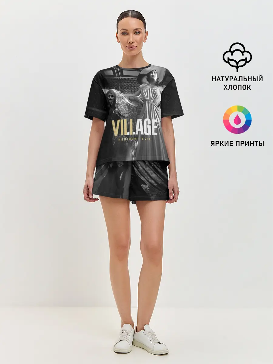 Женская пижама с шортами / Lady Alcina Dimitrescu