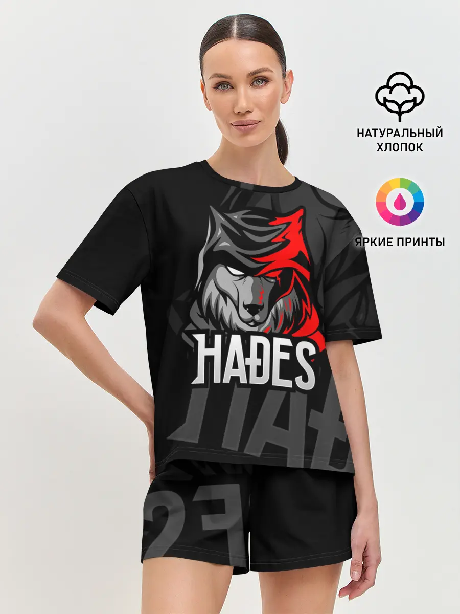 Женская пижама с шортами / Hades