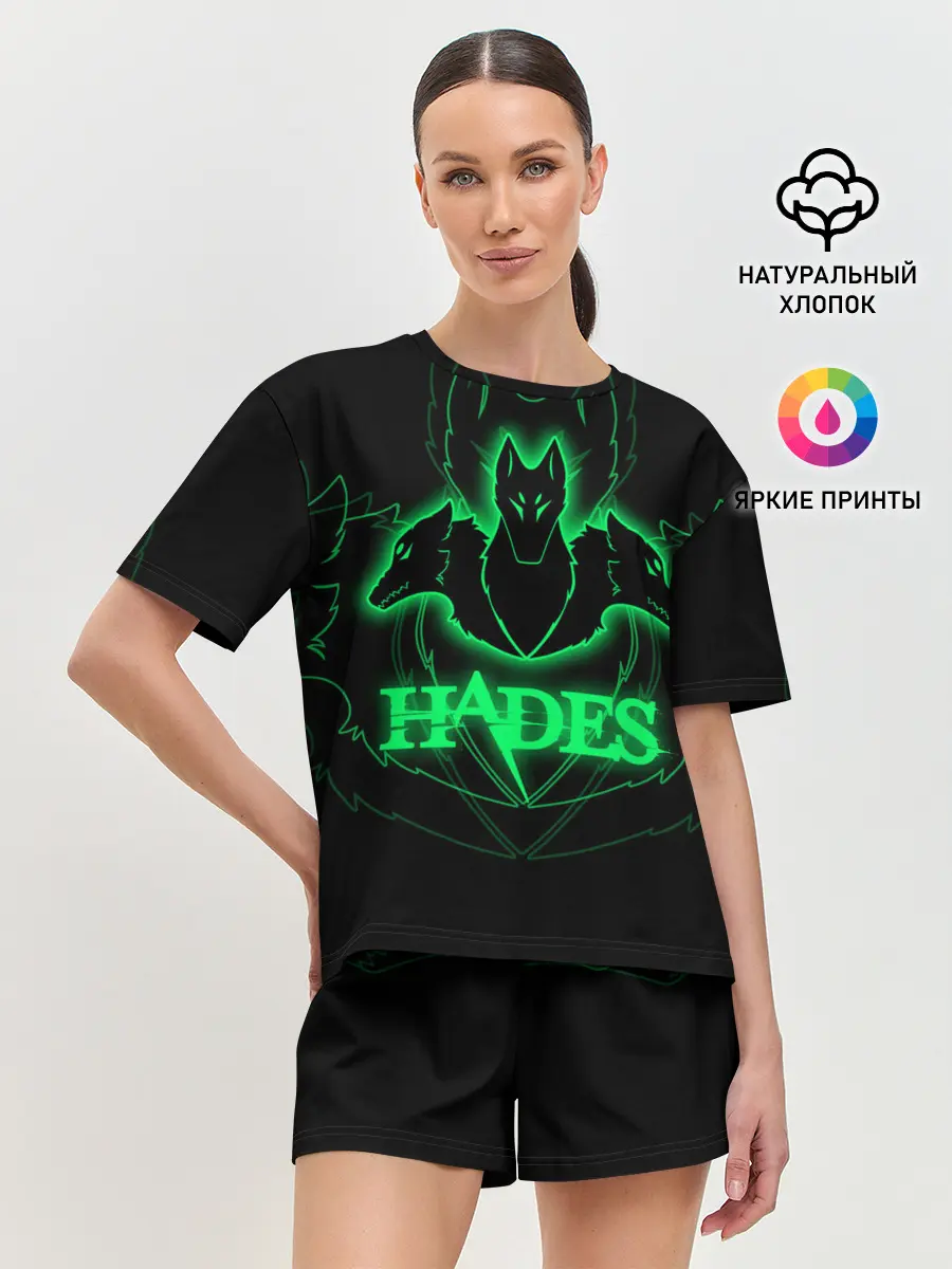Женская пижама с шортами / Hades