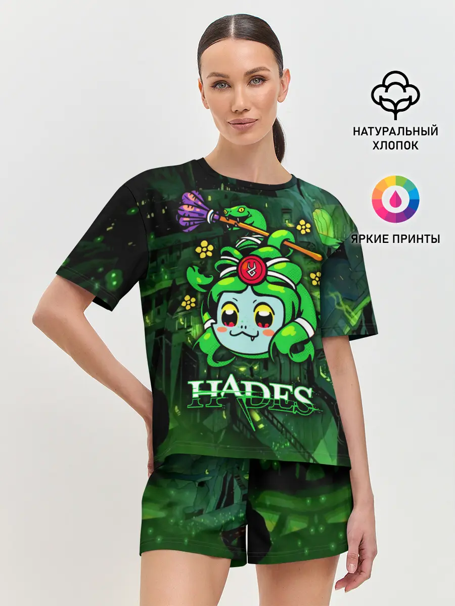 Женская пижама с шортами / Hades Dusa Gorgon