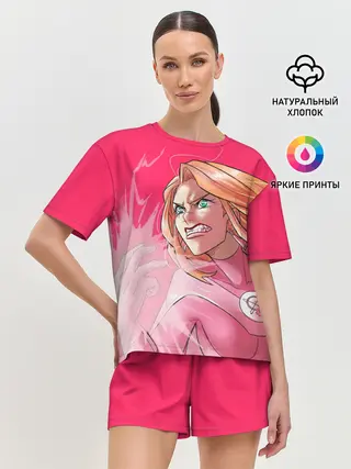 Женская пижама с шортами / Атом Ева