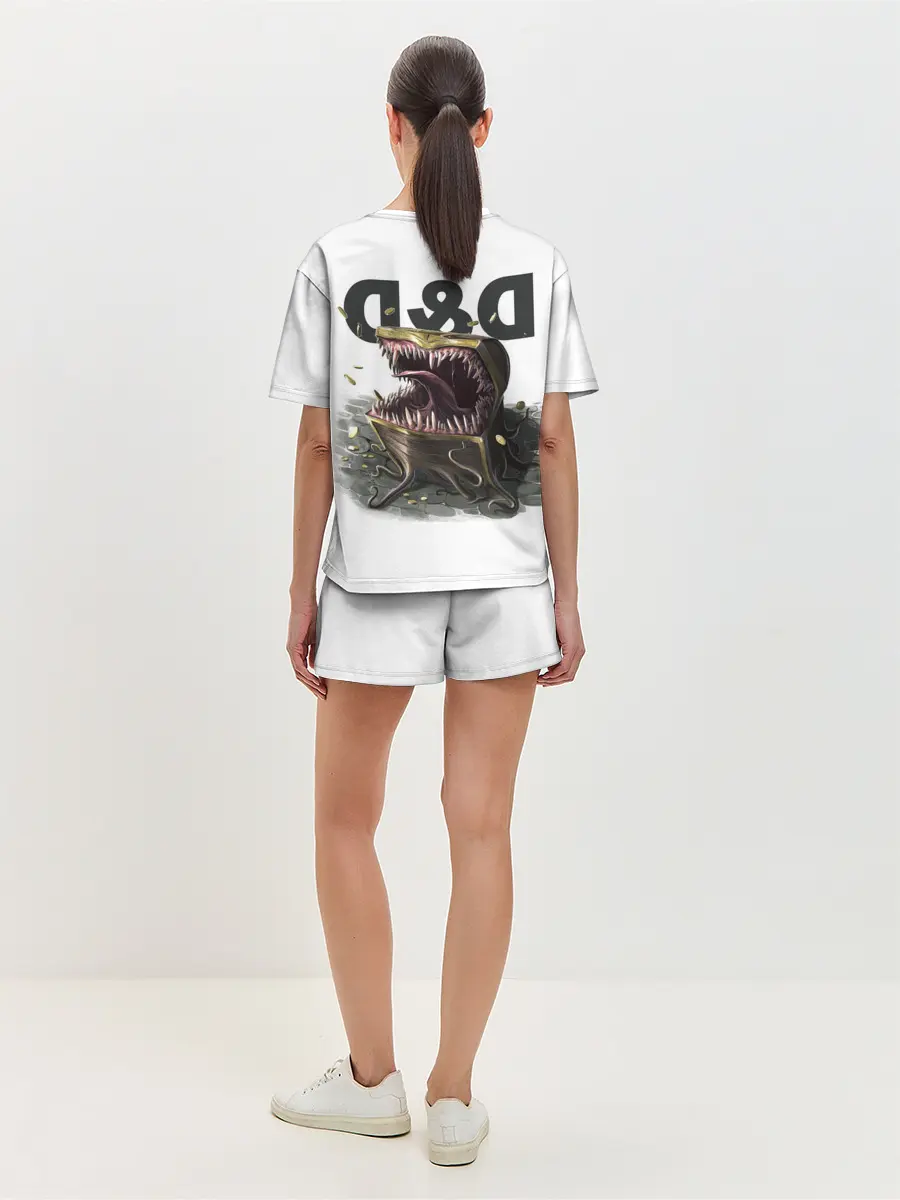 Женская пижама с шортами / D&D | Мимик-сундук | ДнД