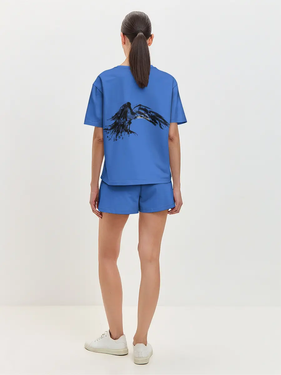 Женская пижама с шортами / Тень ворона