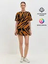 Женская пижама с шортами / Тигровый Камуфляж