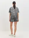 Женская пижама с шортами / Трещины