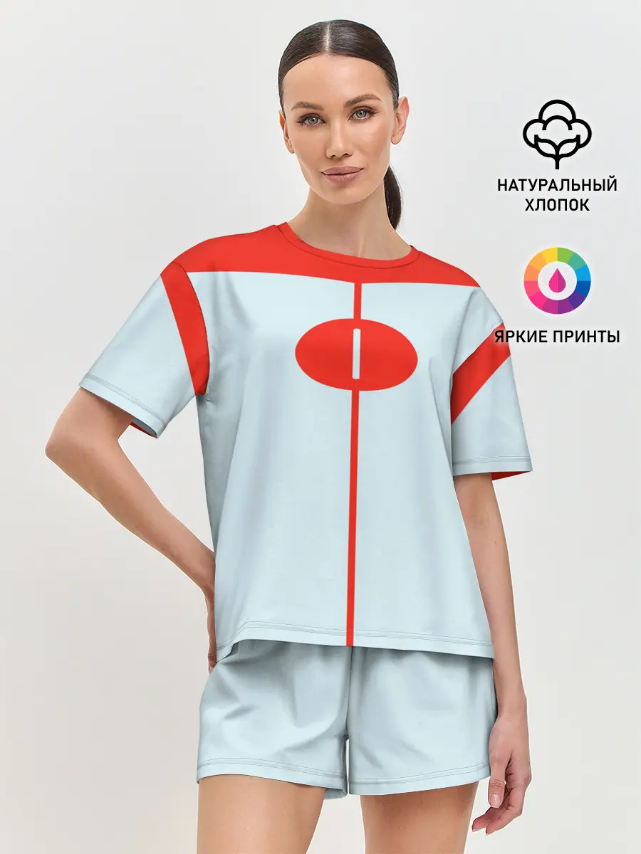 Женская пижама с шортами / Invincible - Omni-man