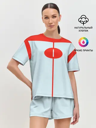 Женская пижама с шортами / Invincible - Omni-man