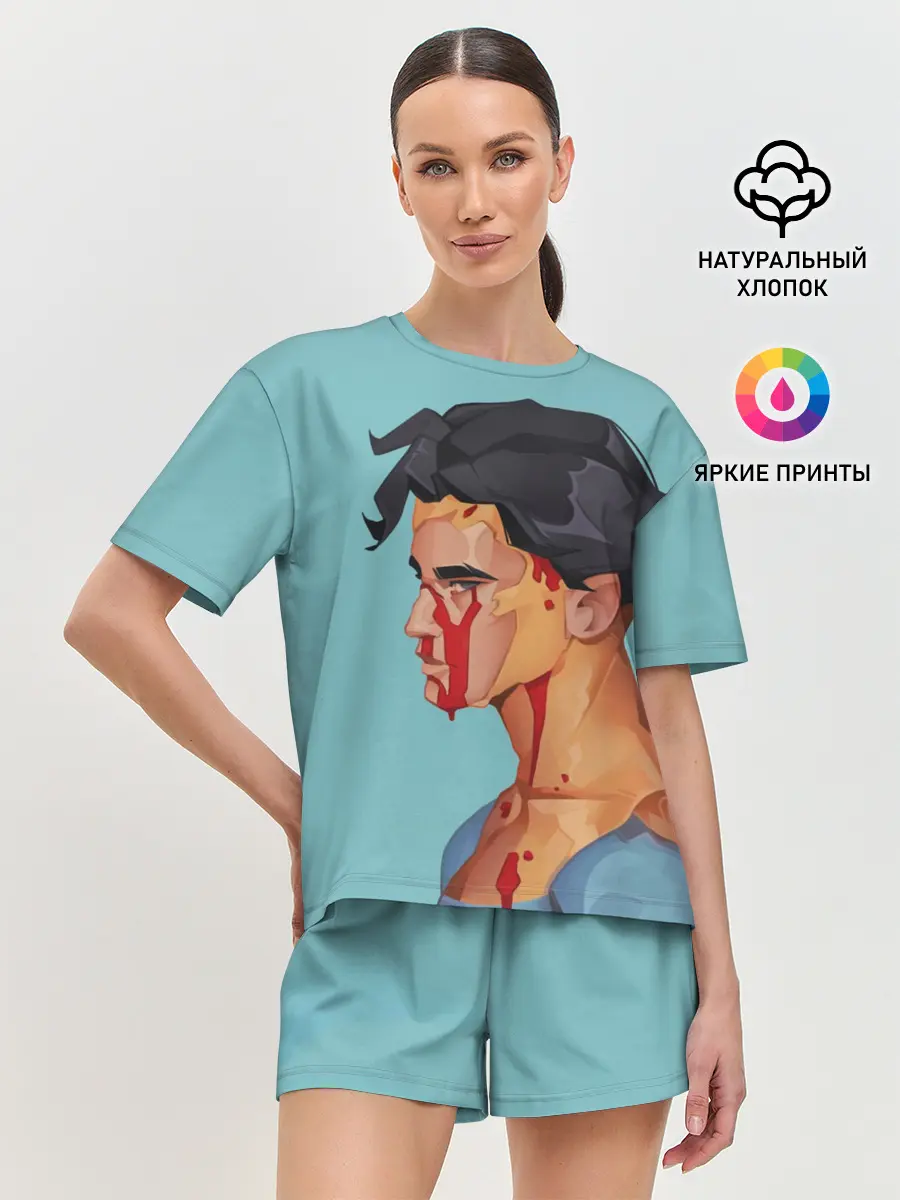 Женская пижама с шортами / Неуязвимый