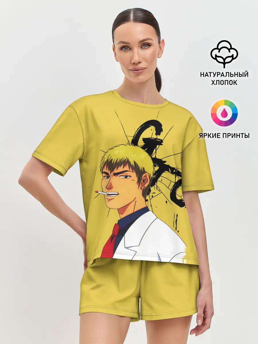 Женская пижама с шортами / Крутой учитель Онидзука