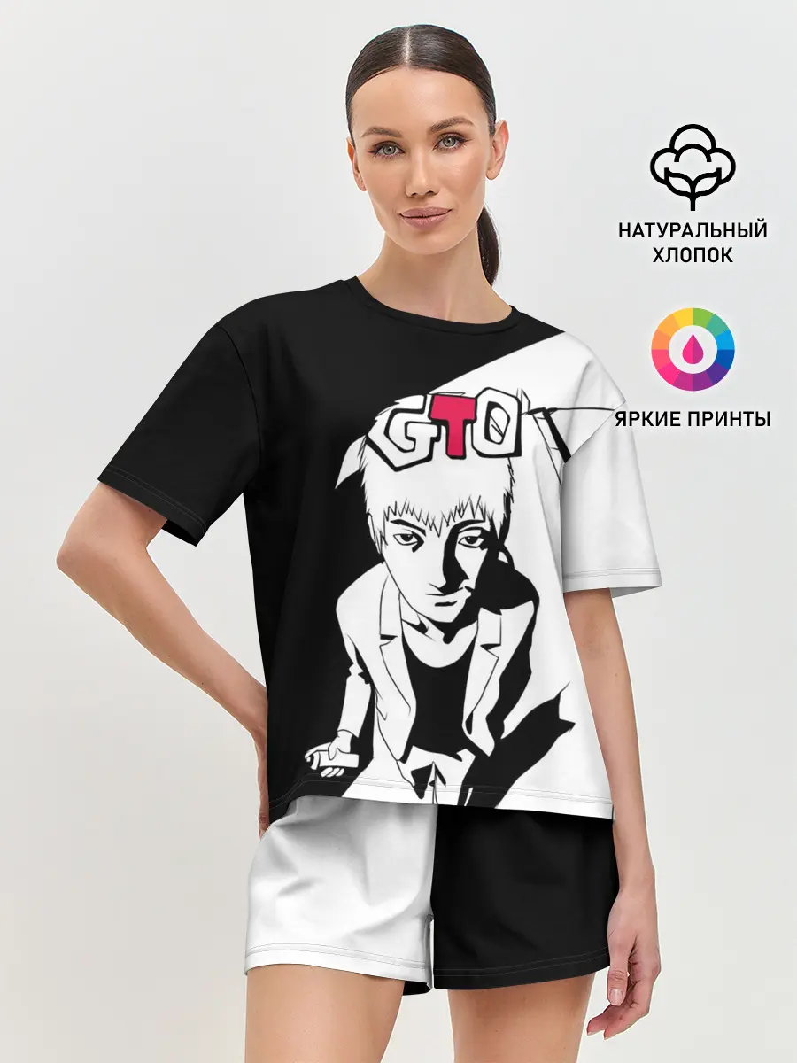 Женская пижама с шортами / GTO