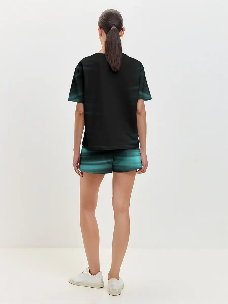 Женская пижама с шортами / Зора Идеаре Чёрный клевер