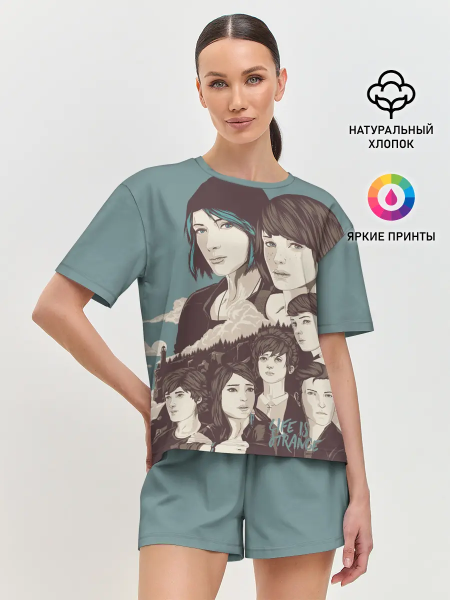 Женская пижама с шортами / Life Is Strange