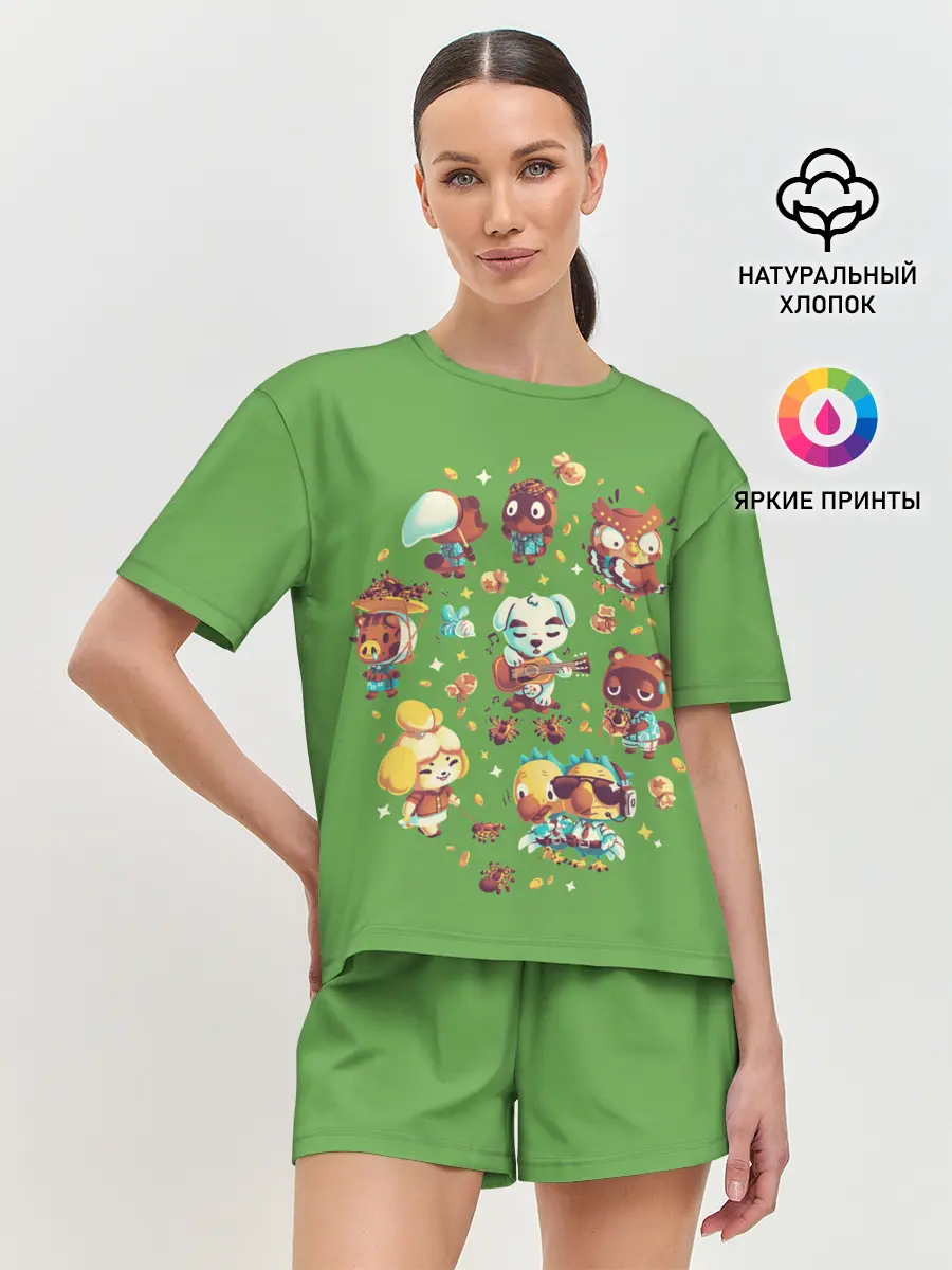 Женская пижама с шортами / Party Crossing