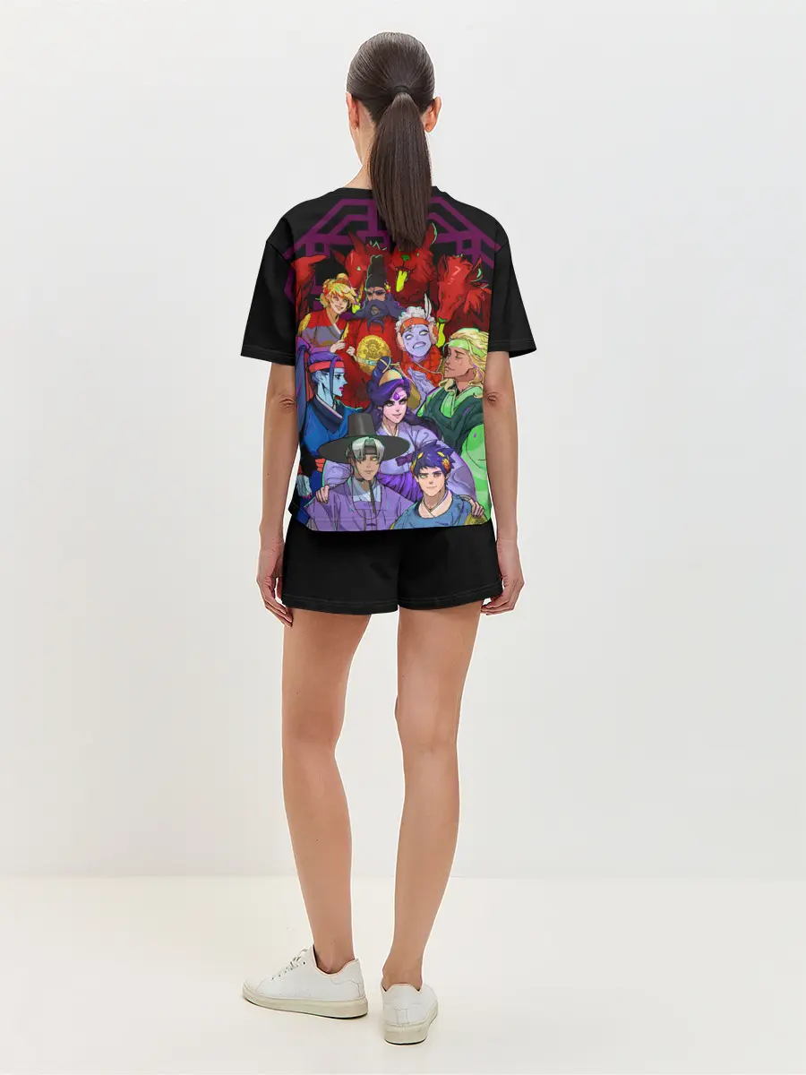 Женская пижама с шортами / Hades heroes