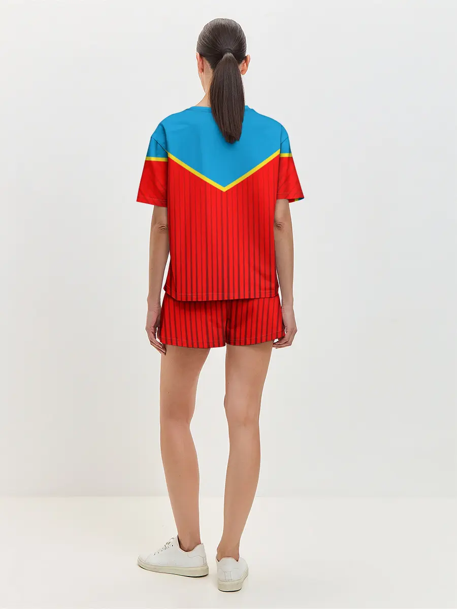 Женская пижама с шортами / FC VALENCIA / ФК ВАЛЕНСИЯ