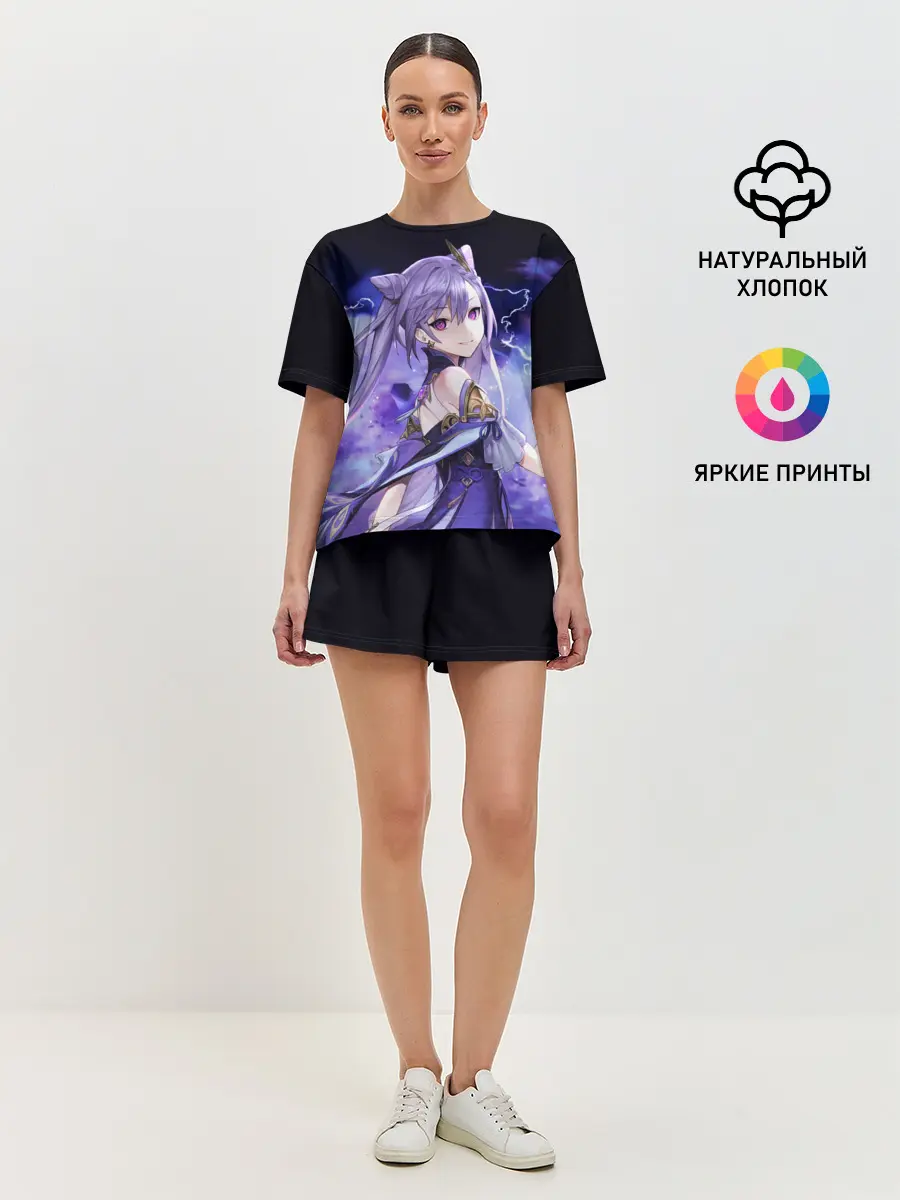 Женская пижама с шортами / КЭ ЦИН - Genshin Impact