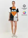 Женская пижама с шортами / FC VALENCIA / ФК ВАЛЕНСИЯ