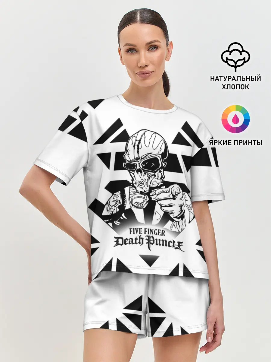 Женская пижама с шортами / Five Finger Death Punch