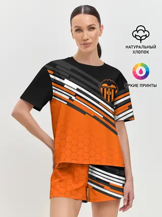 Женская пижама с шортами / ФК ВАЛЕНСИЯ / SPORT / СПОРТ