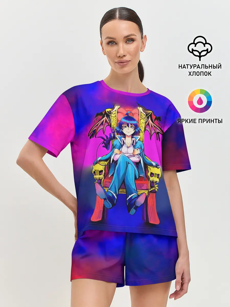 Женская пижама с шортами / Добро пожаловать в ад, Ирума