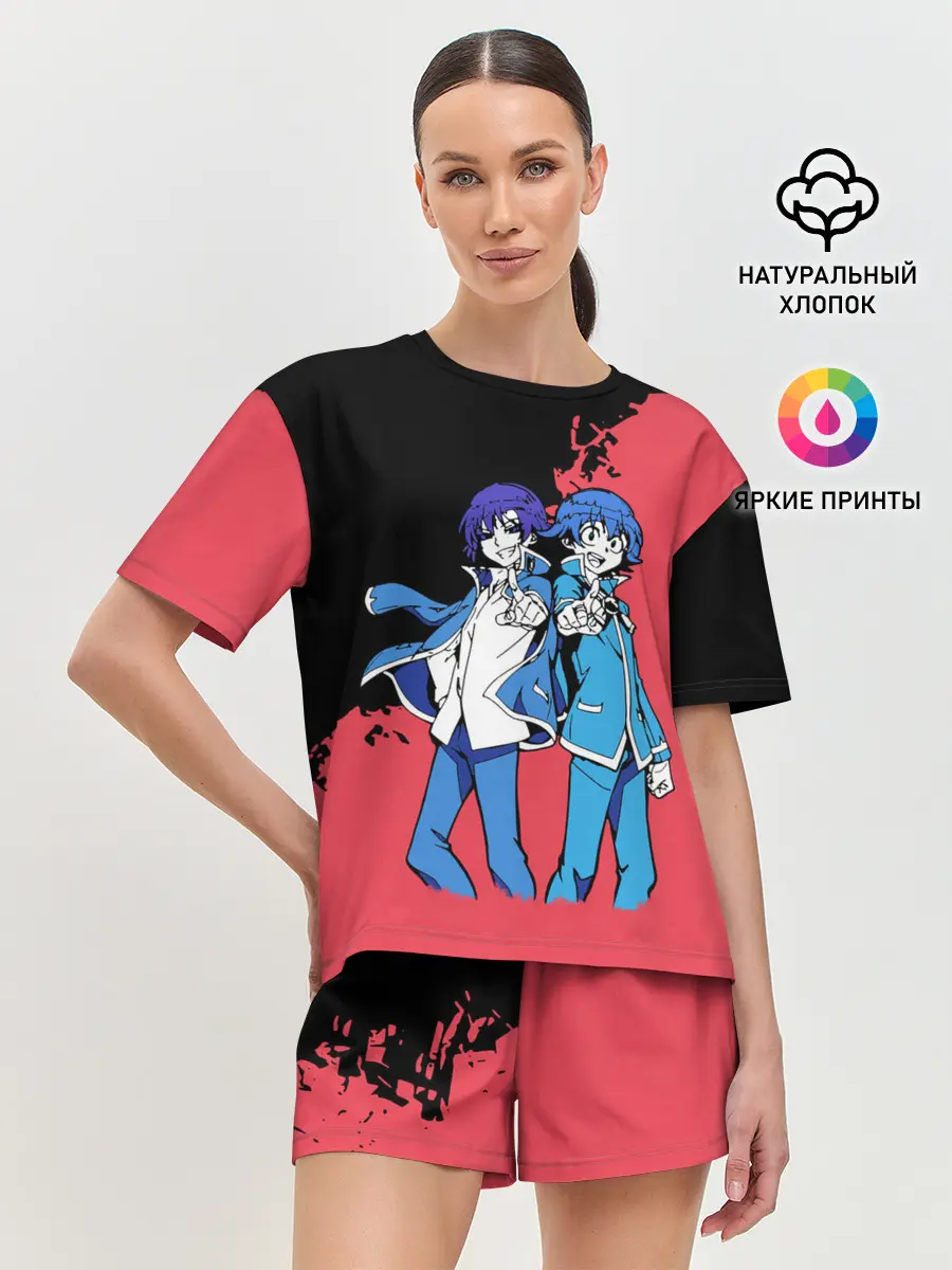 Женская пижама с шортами / Добро пожаловать в ад, Ирума