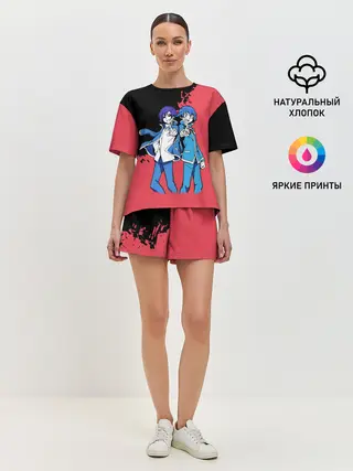 Женская пижама с шортами / Добро пожаловать в ад, Ирума