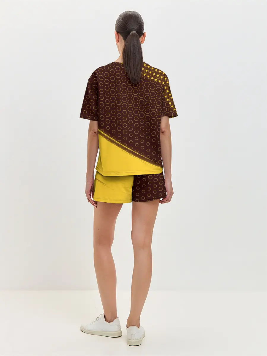 Женская пижама с шортами / Биомутант - Краска