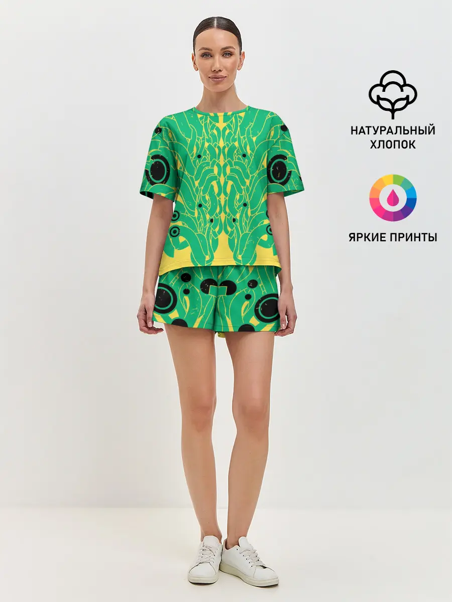 Женская пижама с шортами / Пришелиц