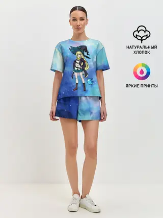 Женская пижама с шортами / Убивая слизней 300 лет