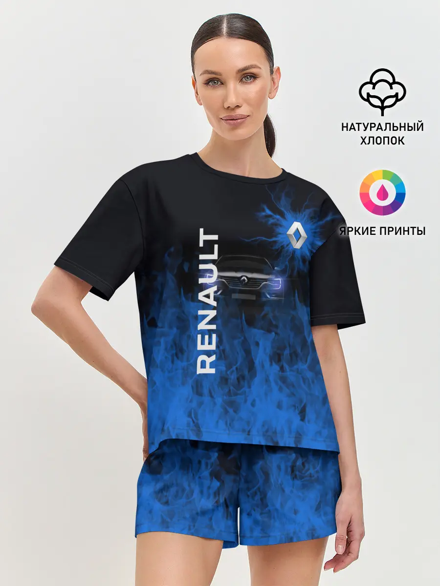 Женская пижама с шортами / RENAULT