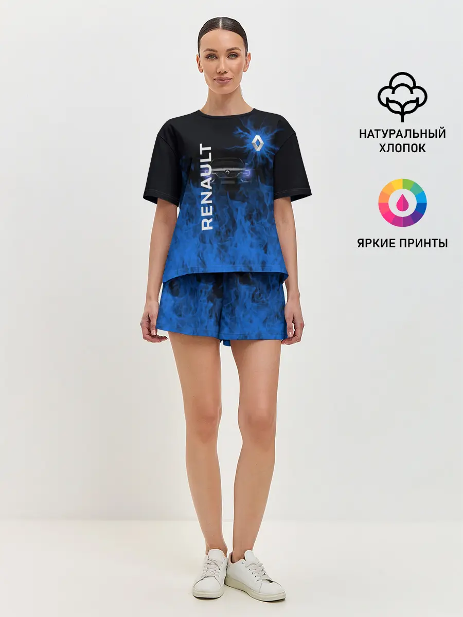 Женская пижама с шортами / RENAULT