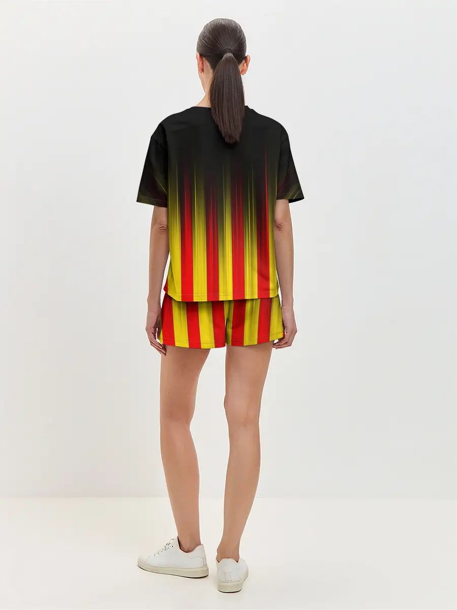 Женская пижама с шортами / FC VALENCIA / ФК ВАЛЕНСИЯ